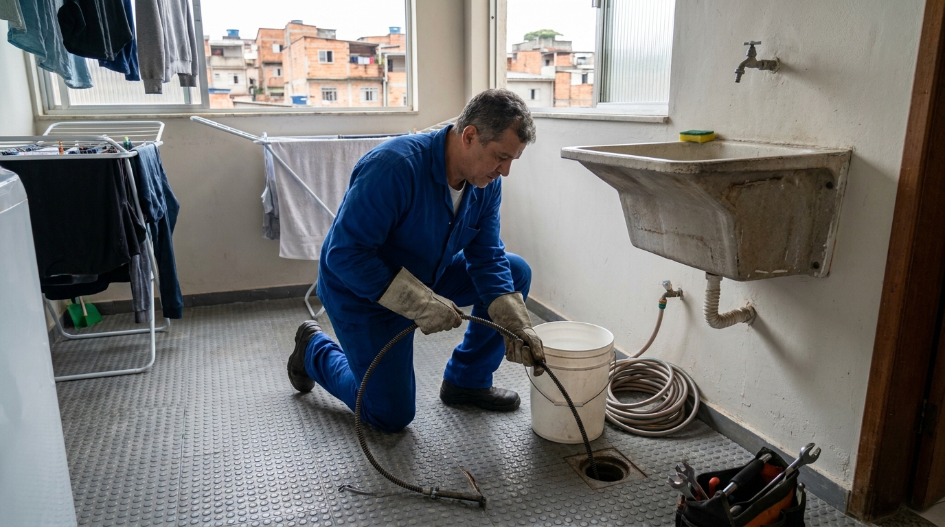 Desentupimento de Ralos Externos em São Luís‑MA