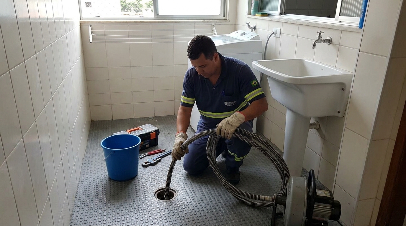 Desobstrução na Cozinha em São Luís‑MA
